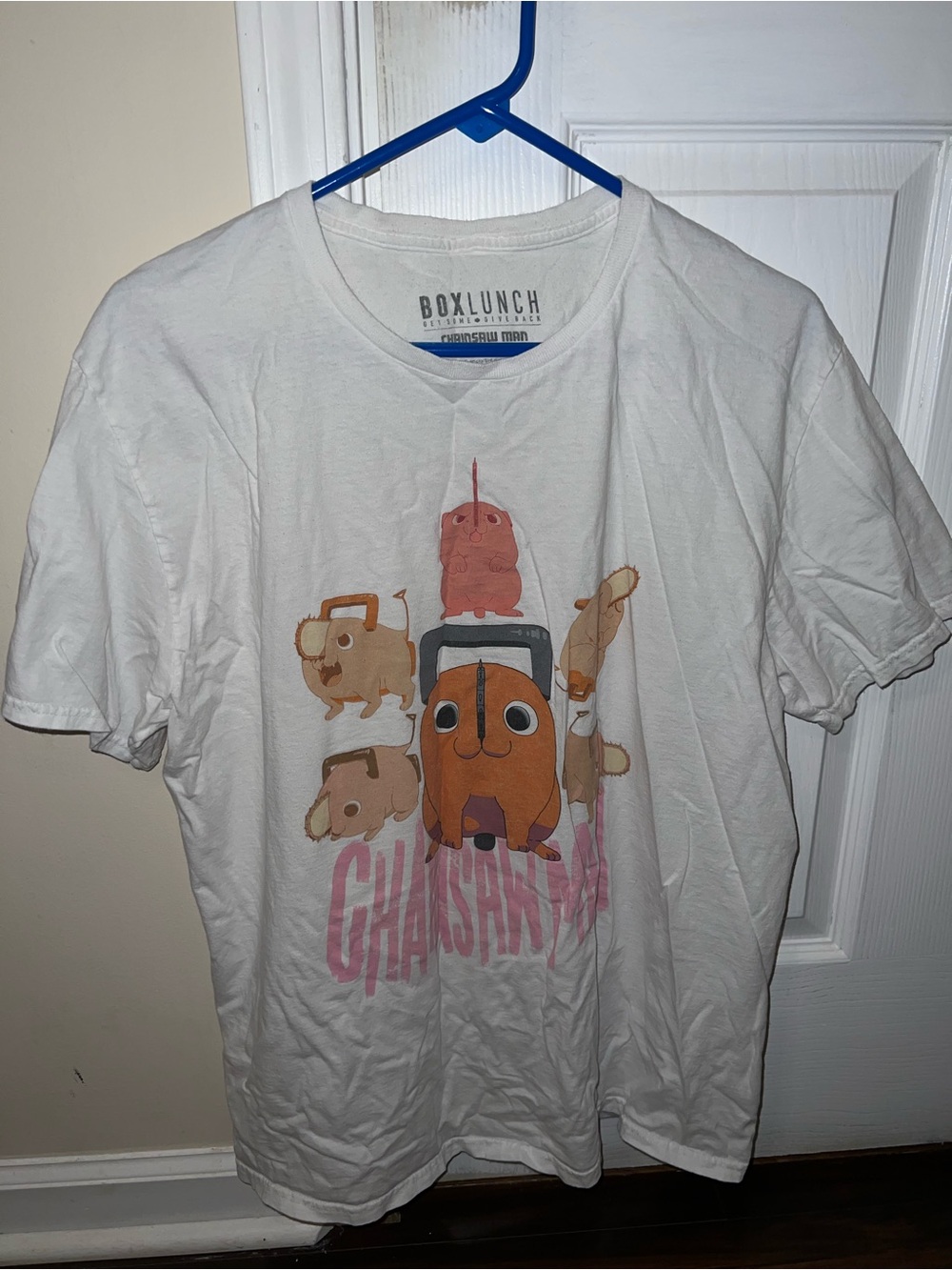 BoxLunch White Short Sleeve Graphic Tee - Adorable Character Print